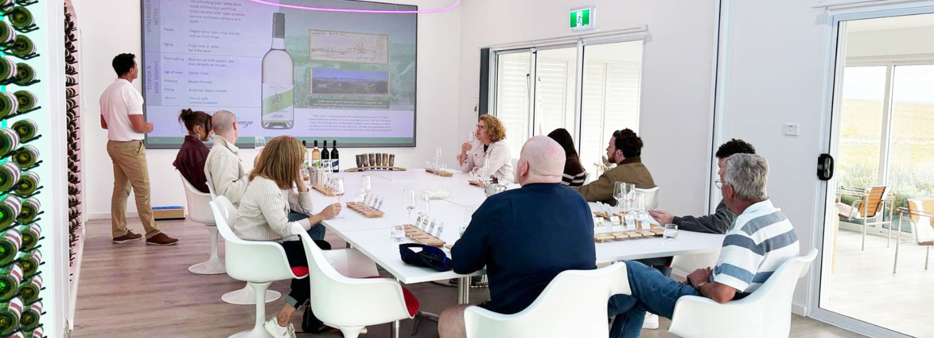 Lecture 1837 Barossa cellar door tour
